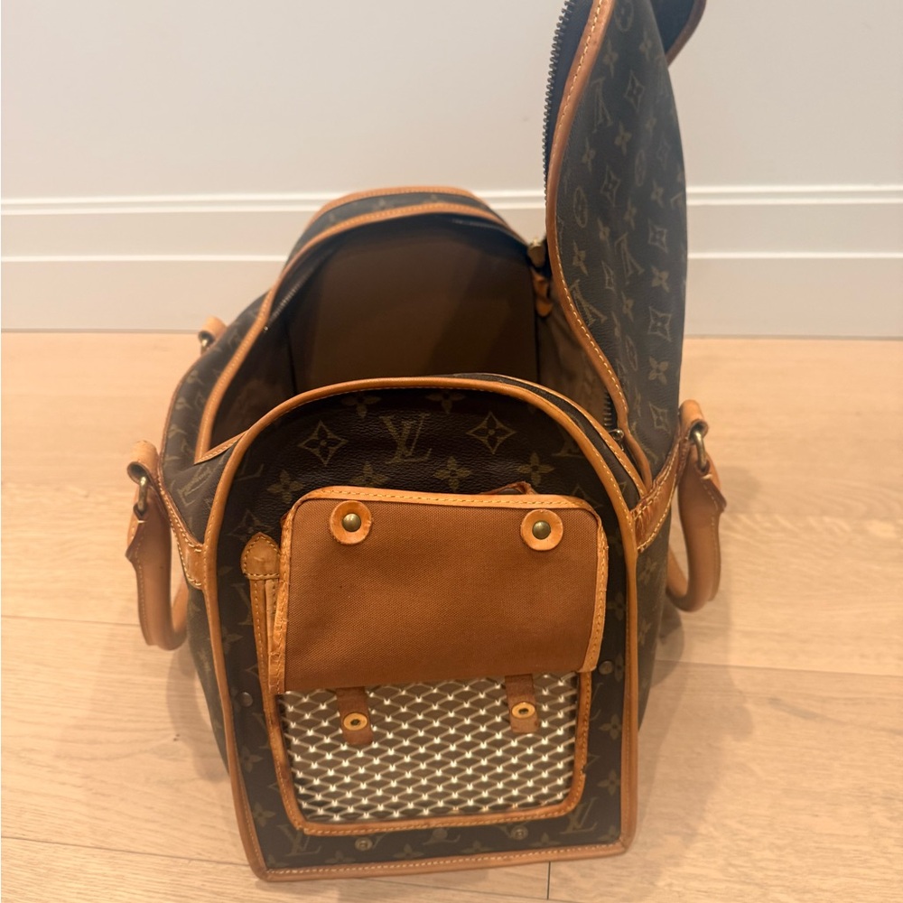 Louis Vuitton Monogram Dog / Cat Carrier Sac Chien